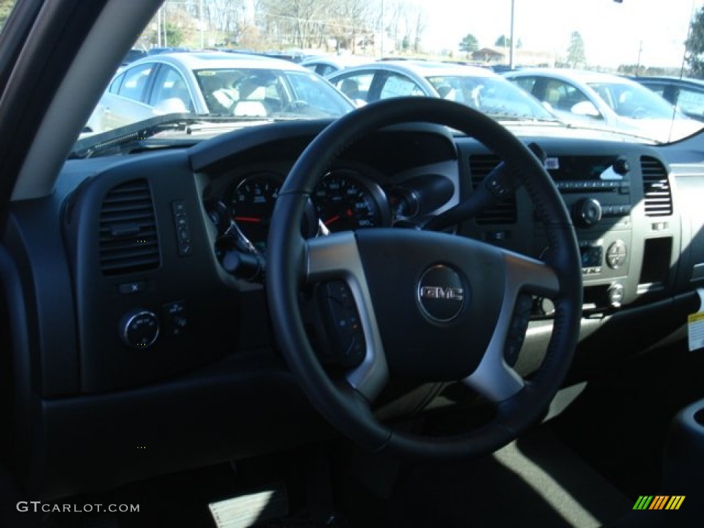 2013 Sierra 1500 SLE Extended Cab 4x4 - Sonoma Red Metallic / Ebony photo #10