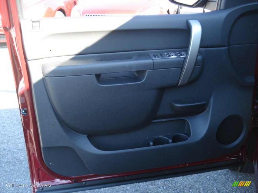 2013 Sierra 1500 SLE Extended Cab 4x4 - Sonoma Red Metallic / Ebony photo #12