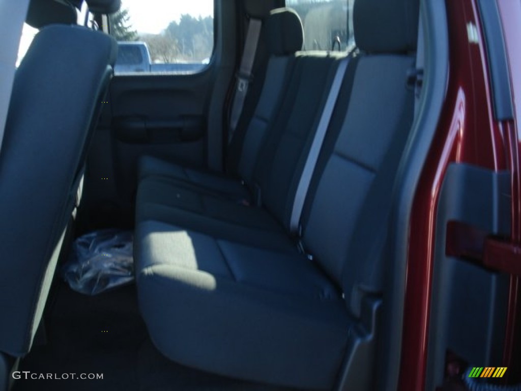 2013 Sierra 1500 SLE Extended Cab 4x4 - Sonoma Red Metallic / Ebony photo #13