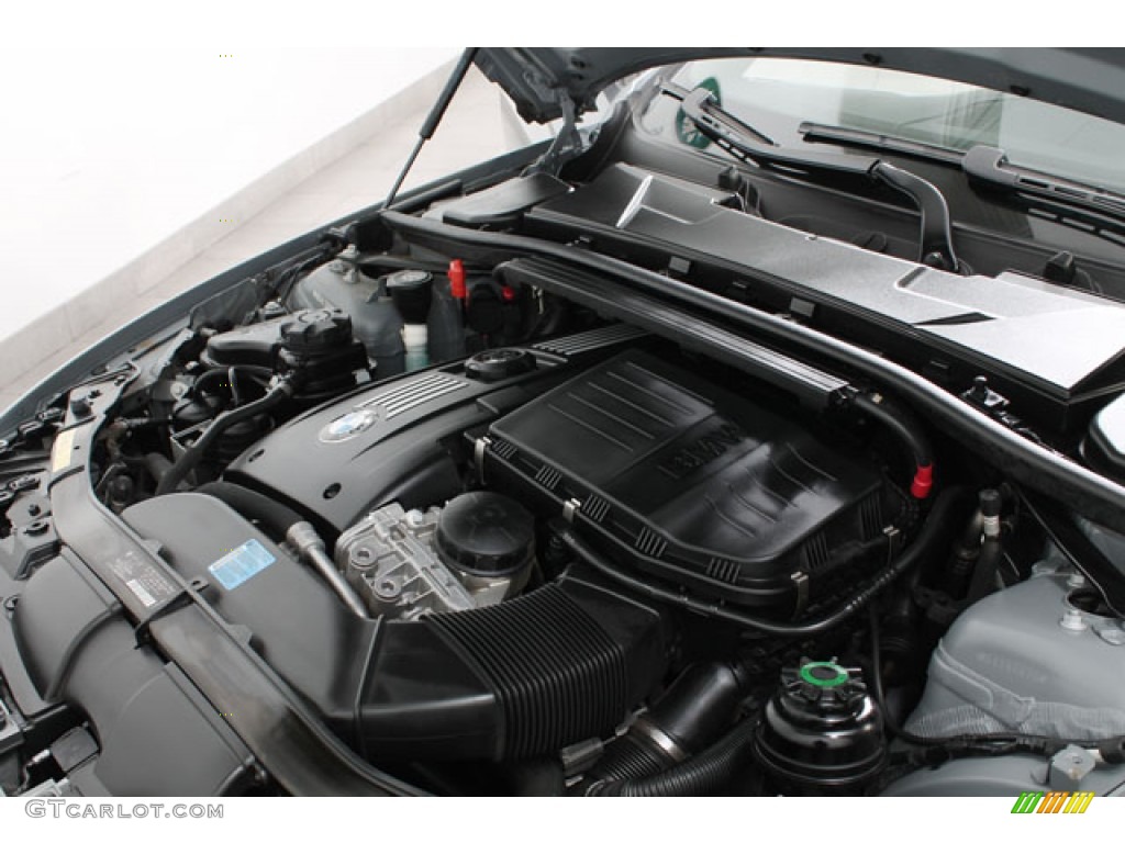 2009 3 Series 335i Convertible - Space Grey Metallic / Coral Red/Black Dakota Leather photo #28
