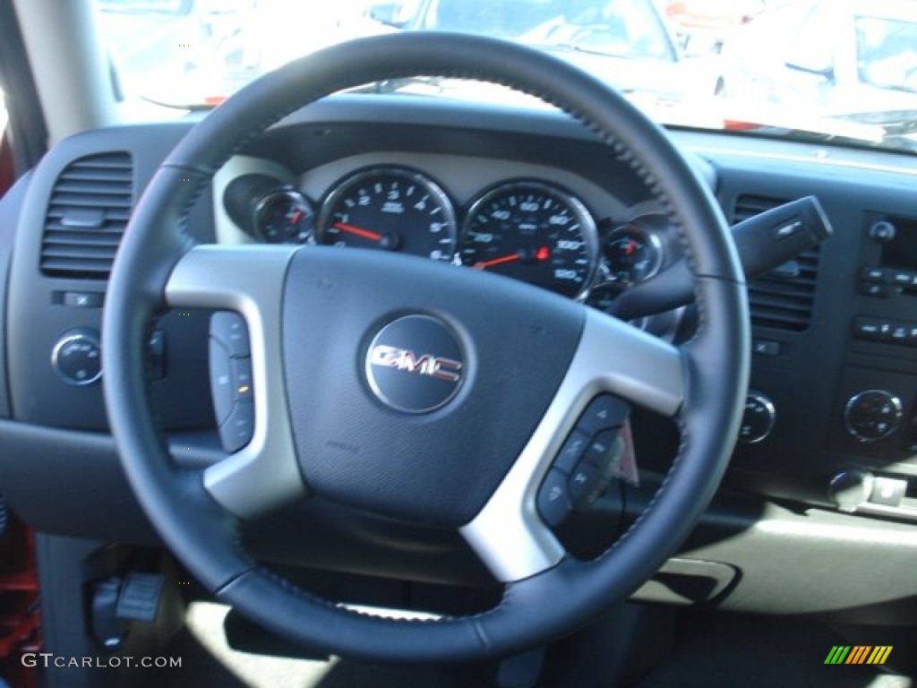 2013 Sierra 1500 SLE Extended Cab 4x4 - Fire Red / Ebony photo #18