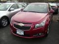 2013 Crystal Red Metallic Tintcoat Chevrolet Cruze LT/RS  photo #1