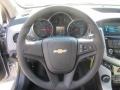 Jet Black/Medium Titanium Steering Wheel Photo for 2013 Chevrolet Cruze #73671189