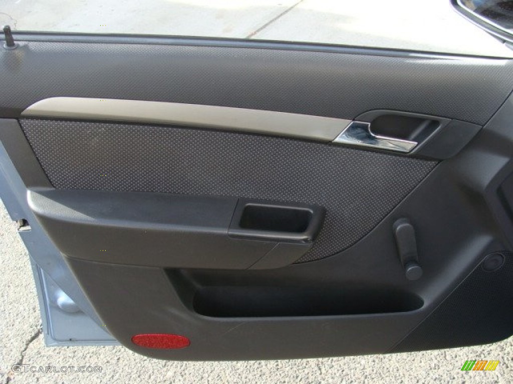 2007 Aveo LS Sedan - Icelandic Blue / Black/Gray photo #6