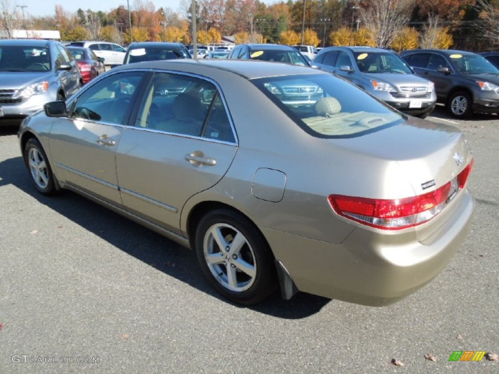 2003 Accord EX-L Sedan - Desert Mist Metallic / Ivory photo #4