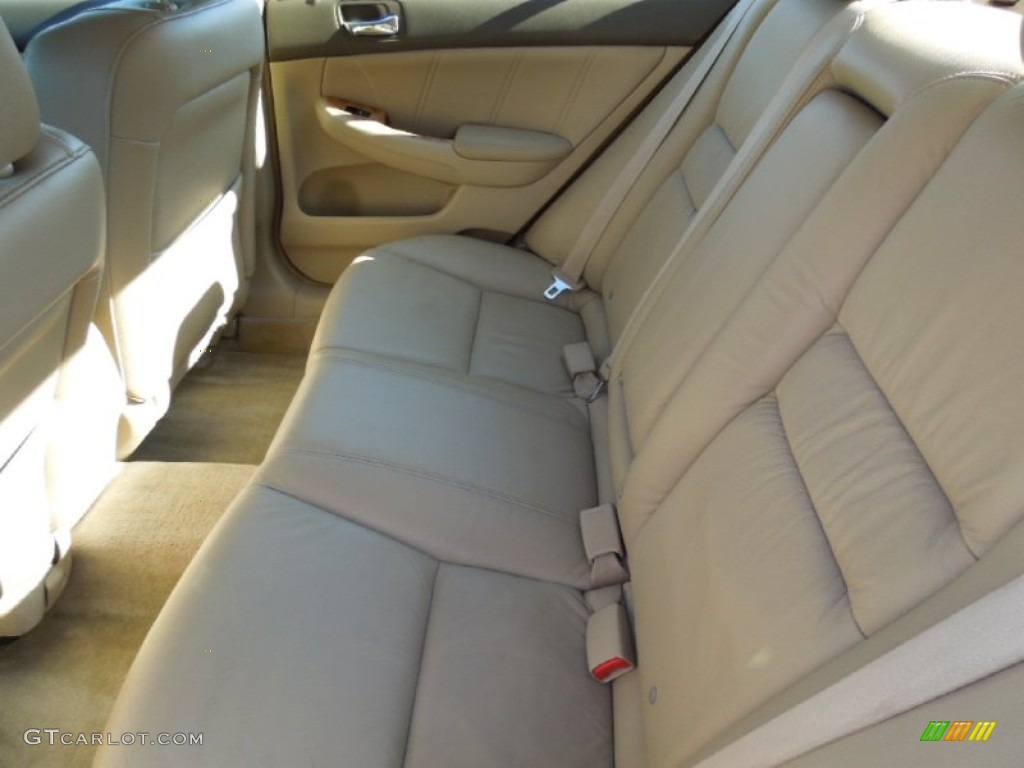 2003 Accord EX-L Sedan - Desert Mist Metallic / Ivory photo #19