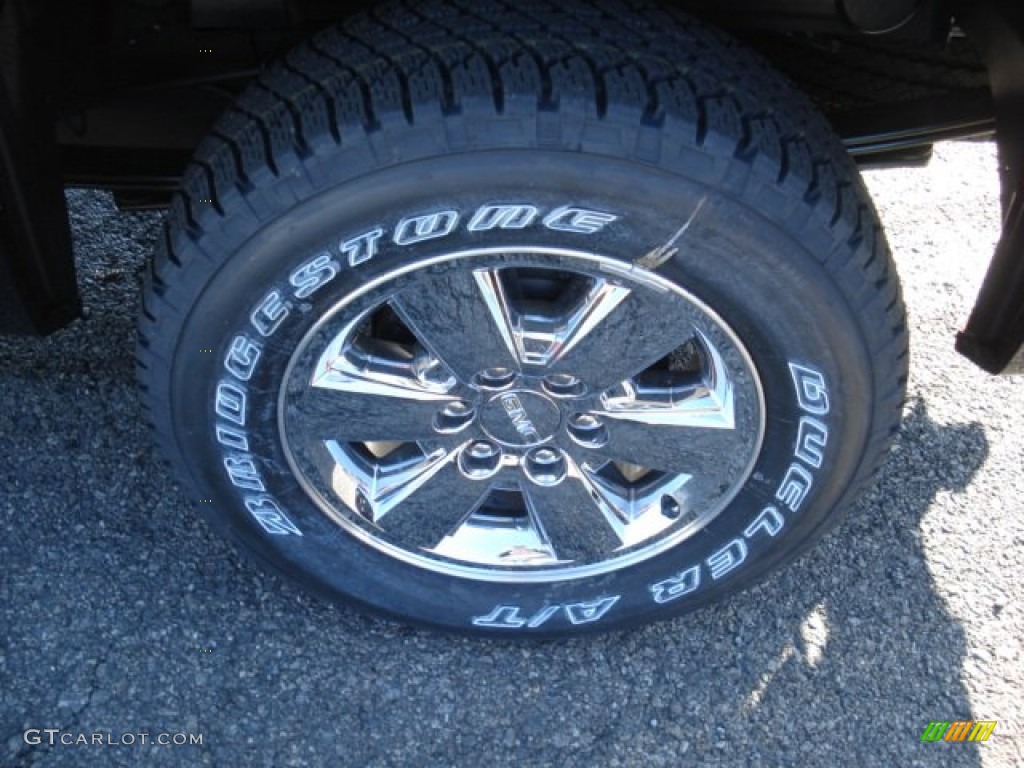 2013 Sierra 1500 SLE Crew Cab 4x4 - Onyx Black / Ebony photo #9