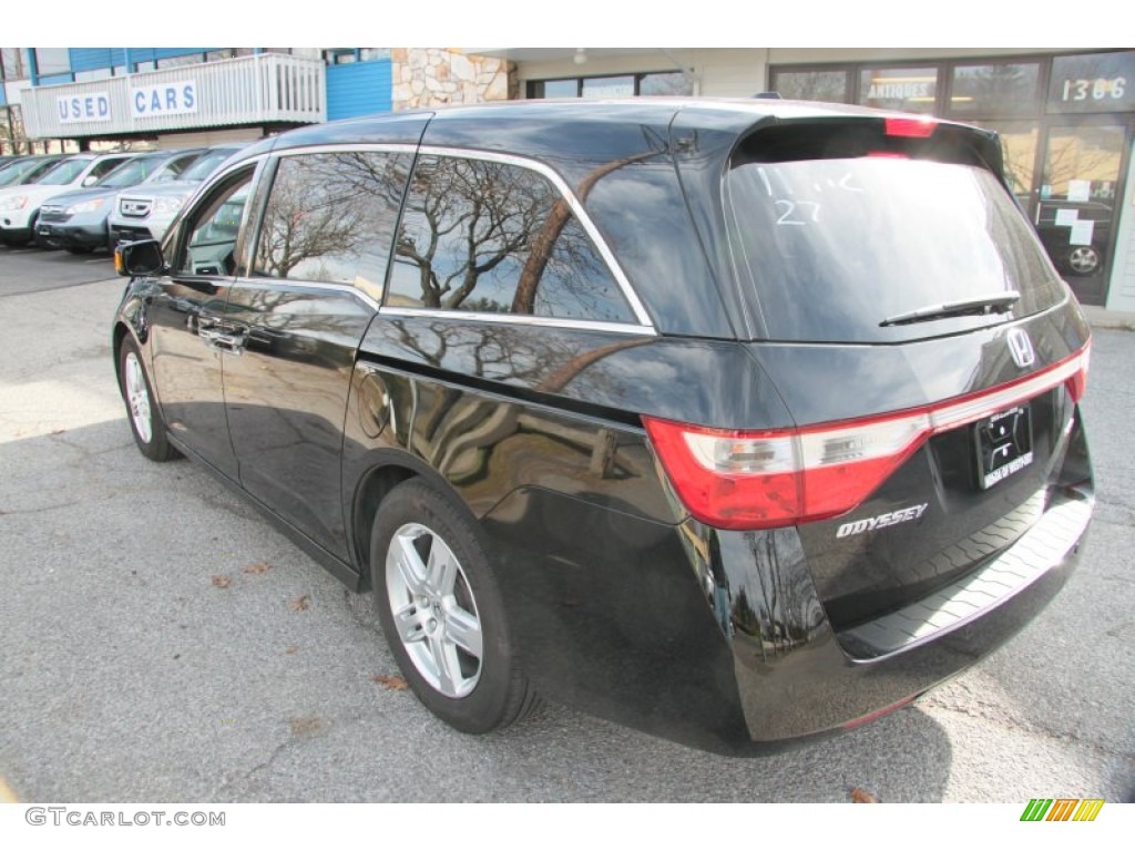 2011 Odyssey Touring - Crystal Black Pearl / Gray photo #9