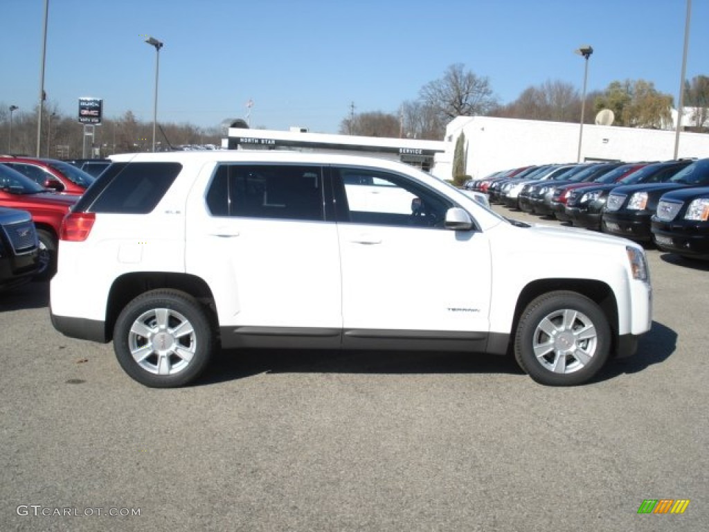 Summit White 2013 GMC Terrain SLE AWD Exterior Photo #73674099