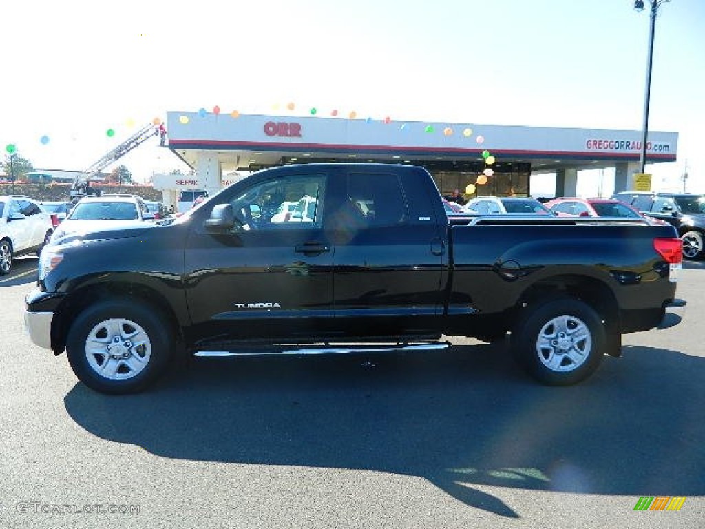 2010 Tundra SR5 Double Cab - Black / Graphite Gray photo #6