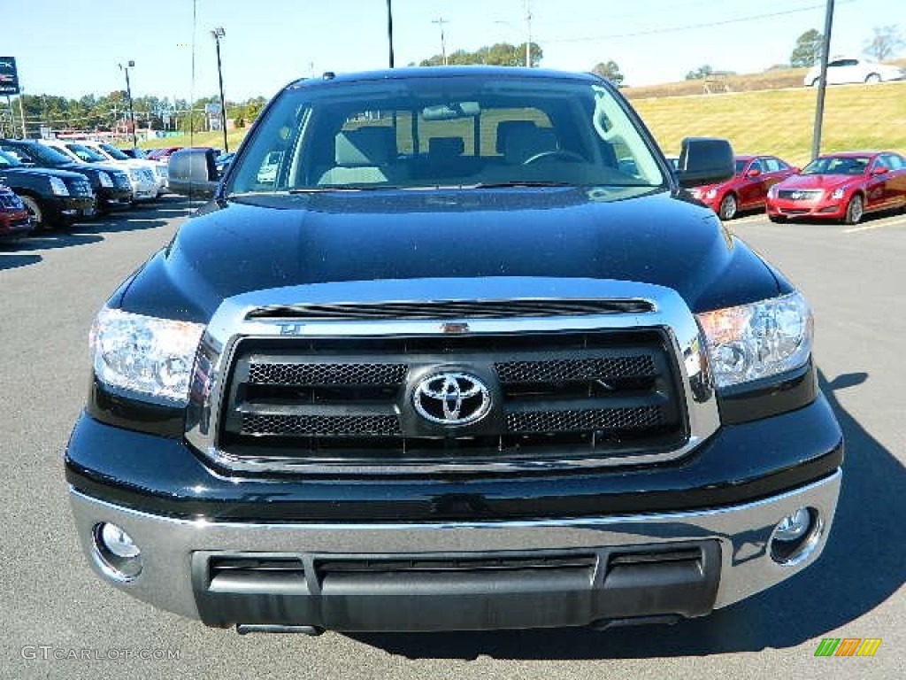 2010 Tundra SR5 Double Cab - Black / Graphite Gray photo #8