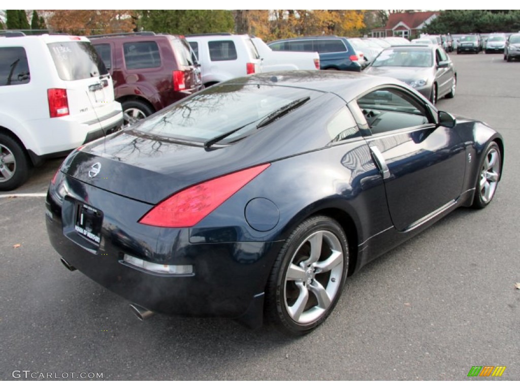 San Marino Blue 2008 Nissan 350Z Touring Coupe Exterior Photo #73674729