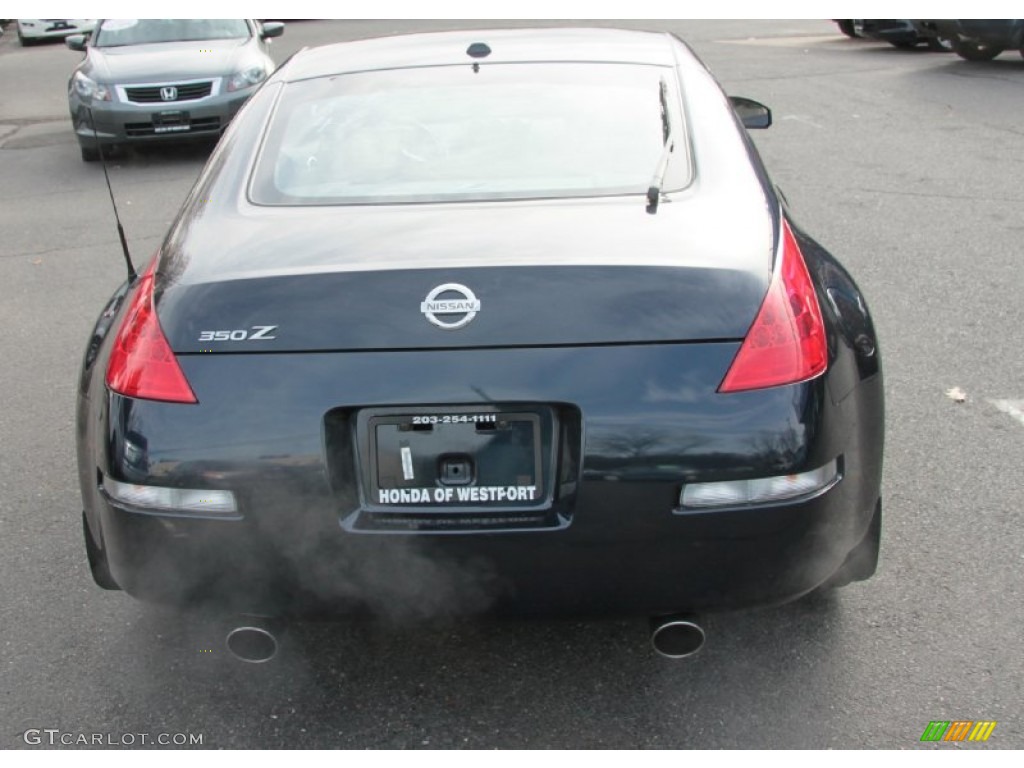 2008 350Z Touring Coupe - San Marino Blue / Frost photo #7
