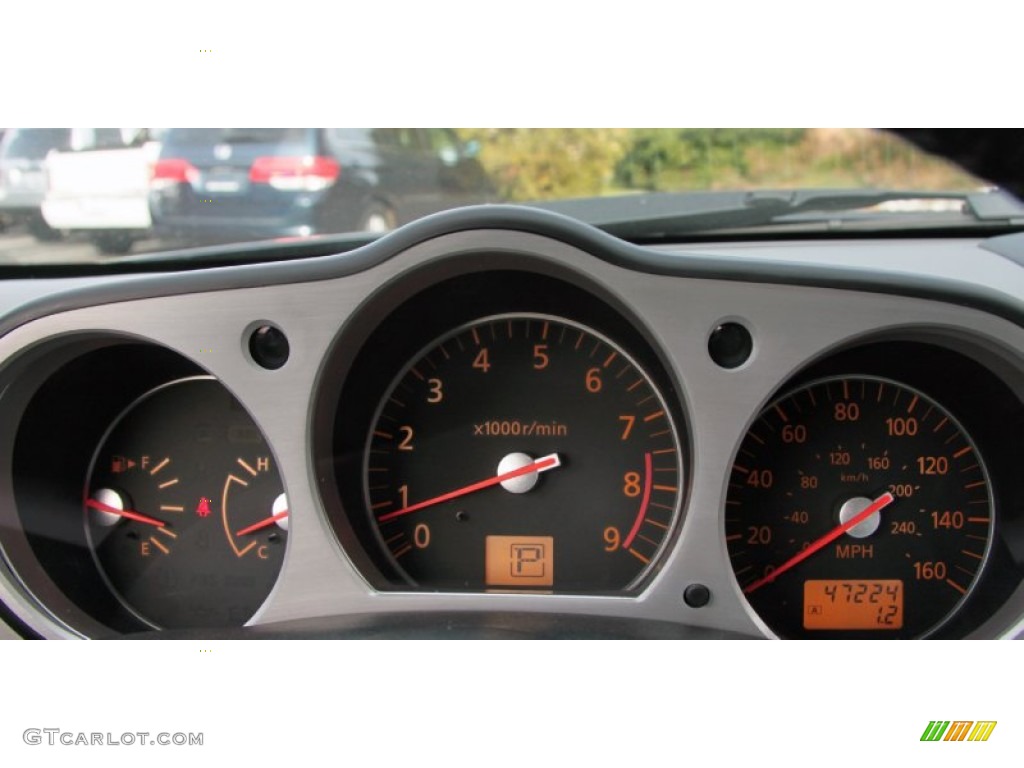 2008 Nissan 350Z Touring Coupe Gauges Photo #73674876