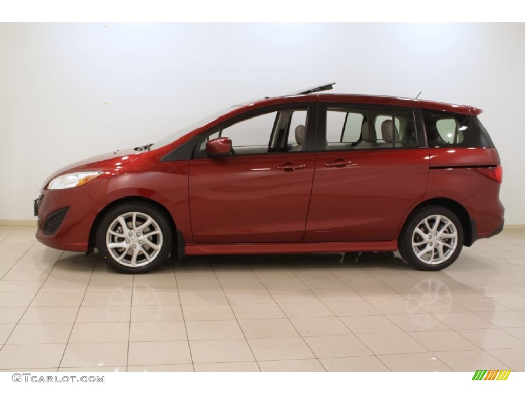 Copper Red Mica 2012 Mazda MAZDA5 Grand Touring Exterior Photo #73675593