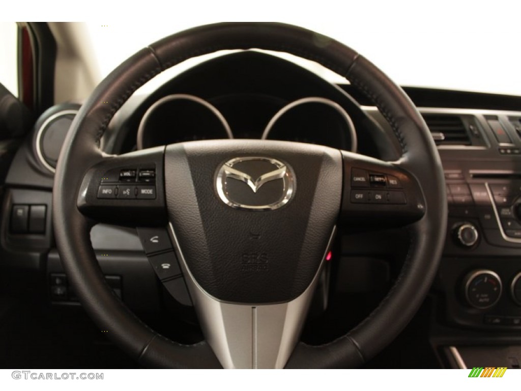 2012 Mazda MAZDA5 Grand Touring Steering Wheel Photos