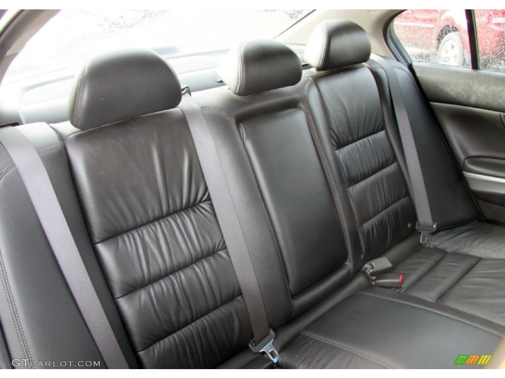 2008 Honda Accord EX-L Sedan Rear Seat Photo #73675725