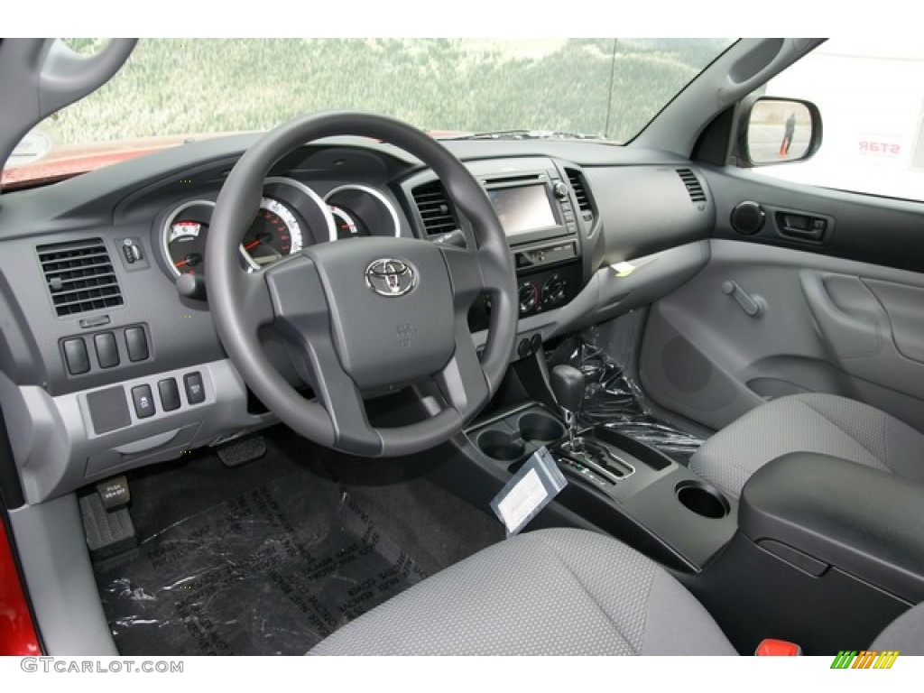 2013 Tacoma Regular Cab 4x4 - Barcelona Red Metallic / Graphite photo #5