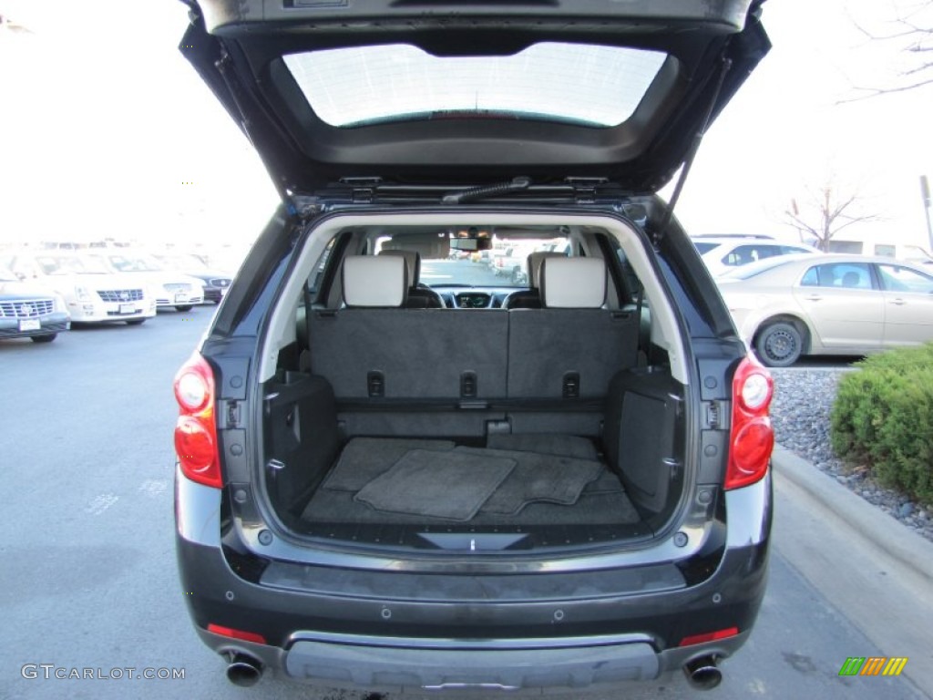 2011 Equinox LTZ AWD - Black Granite Metallic / Light Titanium/Jet Black photo #9