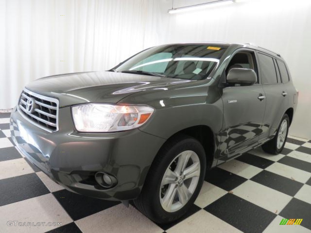 2010 Highlander Limited - Cypress Green Pearl / Sand Beige photo #3