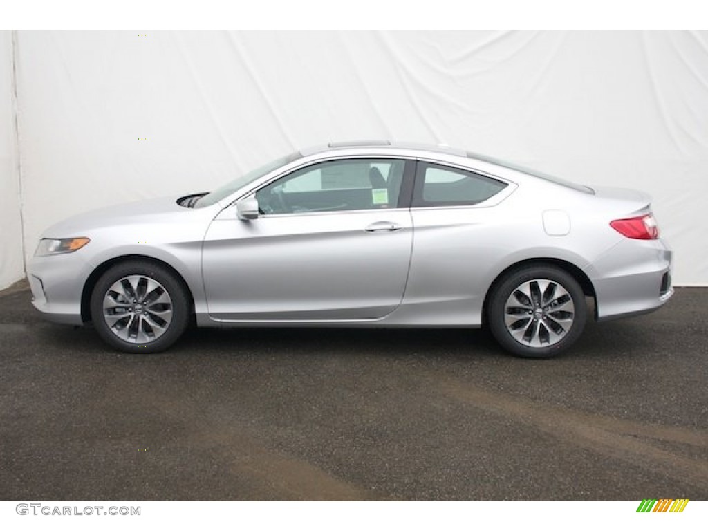 Alabaster Silver Metallic 2013 Honda Accord EX-L Coupe Exterior Photo #73678647