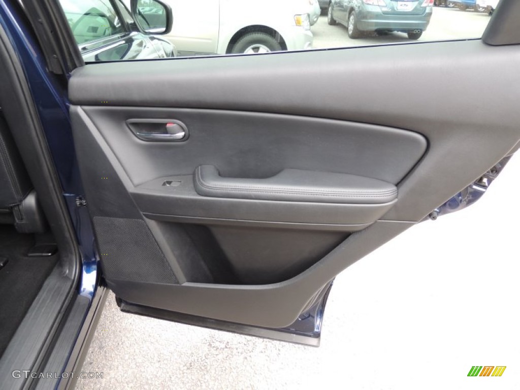 2011 Mazda CX-9 Touring Black Door Panel Photo #73678812