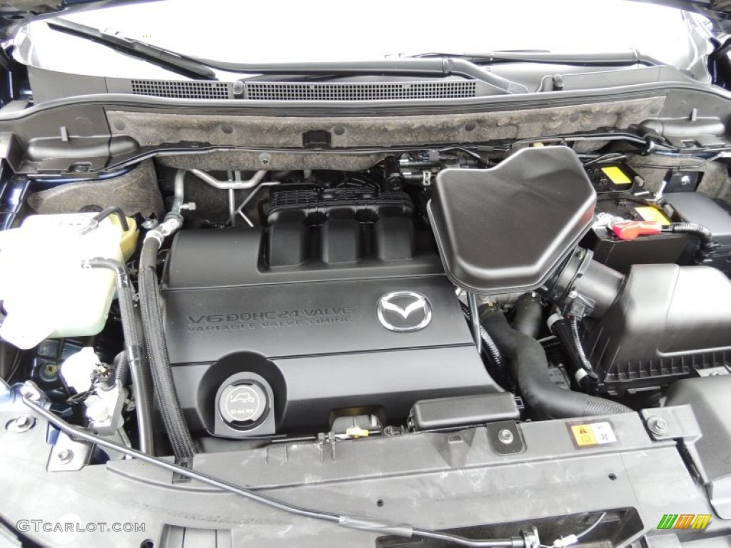 2011 Mazda CX-9 Touring 3.7 Liter DOHC 24-Valve VVT V6 Engine Photo #73678887