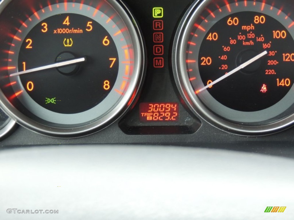 2011 CX-9 Touring - Stormy Blue Mica / Black photo #24