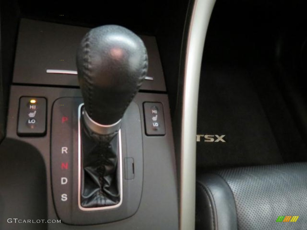 2009 TSX Sedan - Crystal Black Pearl / Ebony photo #18