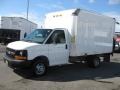 Summit White - Express Cutaway Commercial Moving Van Photo No. 3