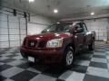 2007 Red Alert Nissan Titan XE King Cab  photo #3