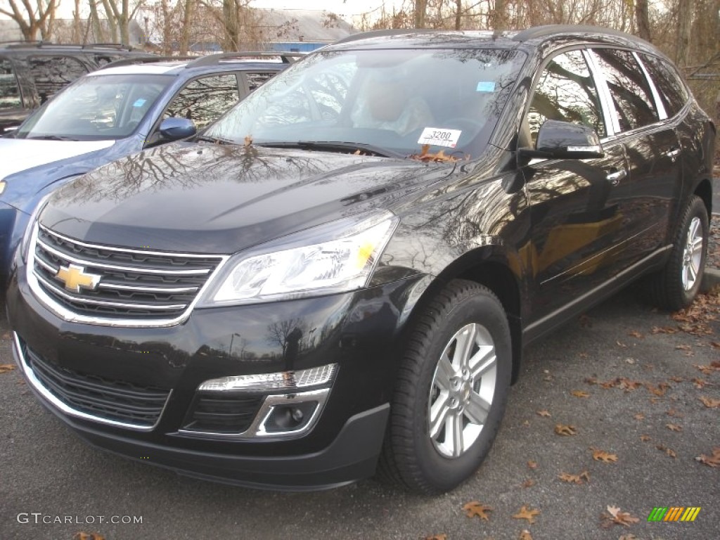 2013 Traverse LT AWD - Black Granite Metallic / Ebony/Mojave photo #1