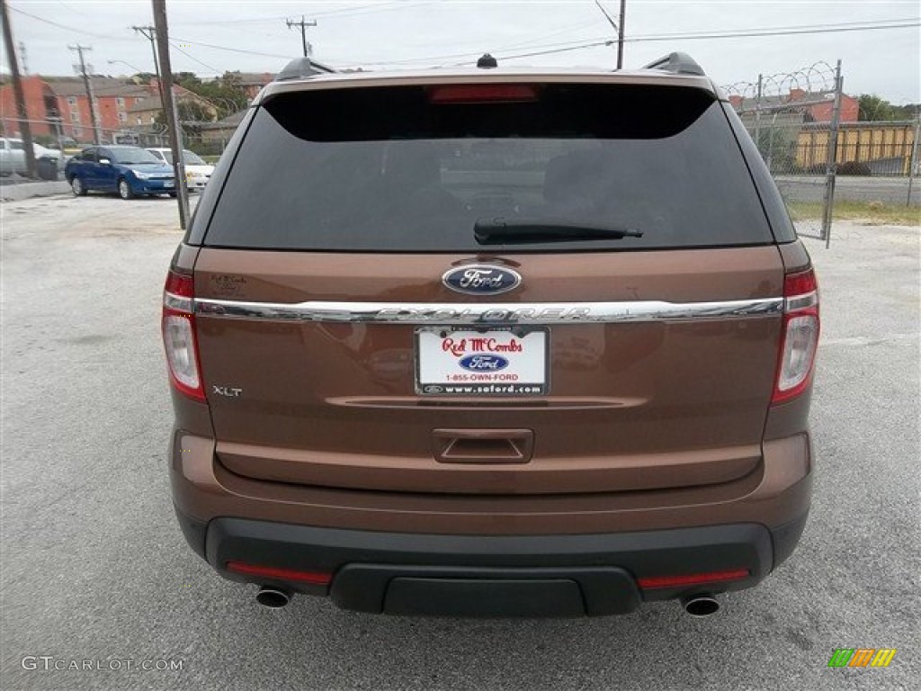 2011 Explorer XLT - Golden Bronze Metallic / Medium Light Stone photo #4