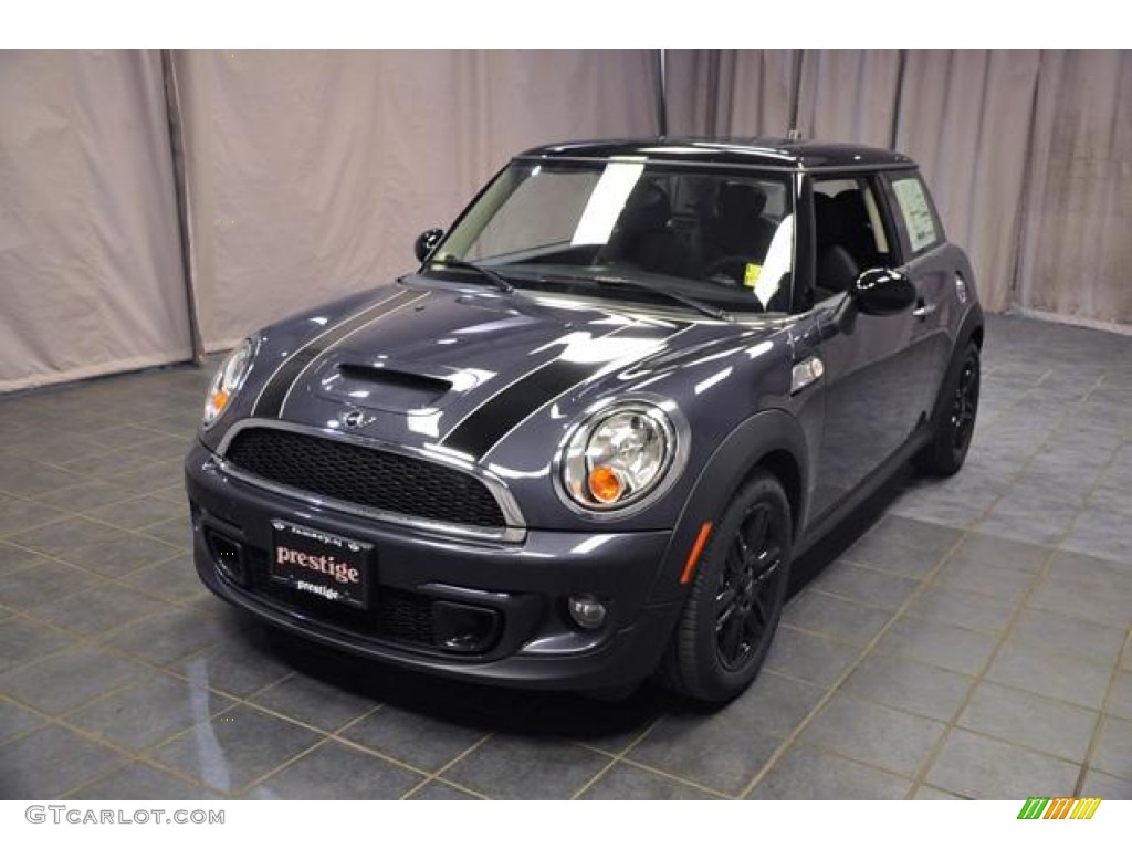 2013 Cooper S Hardtop - Highclass Gray Metallic / Carbon Black photo #1