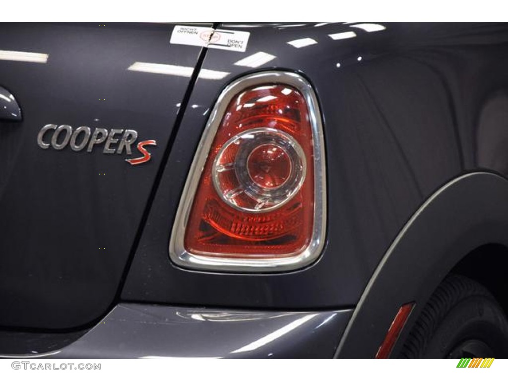 2013 Cooper S Hardtop - Highclass Gray Metallic / Carbon Black photo #13