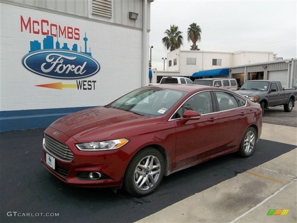 Ruby Red Metallic Ford Fusion