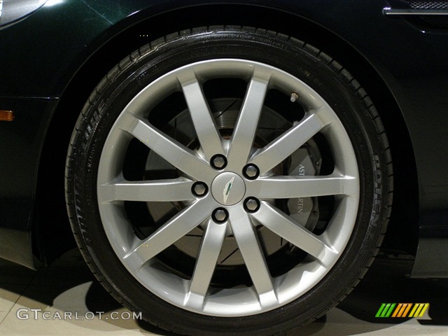 2005 DB9 Volante - Green / Sandstorm photo #12