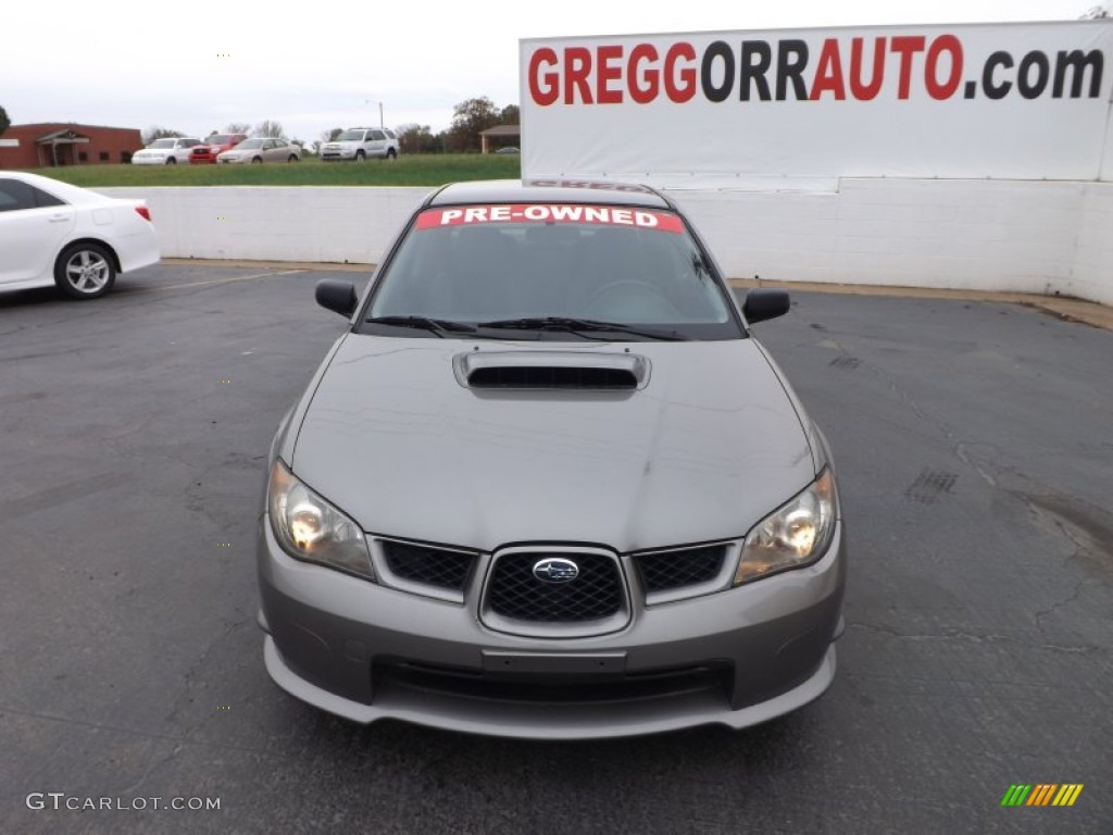 2006 Impreza WRX Sedan - Steel Gray Metallic / Anthracite Black photo #2