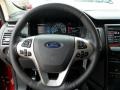 Charcoal Black 2013 Ford Flex SEL Steering Wheel