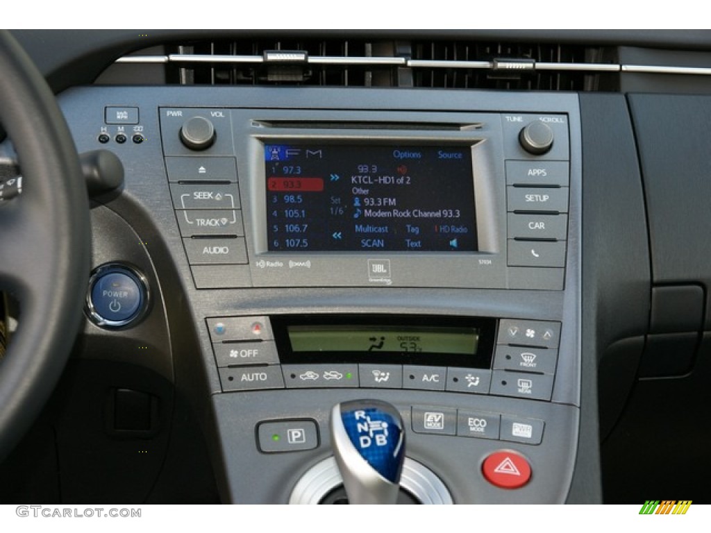 2013 Toyota Prius Four Hybrid Controls Photo #73687548