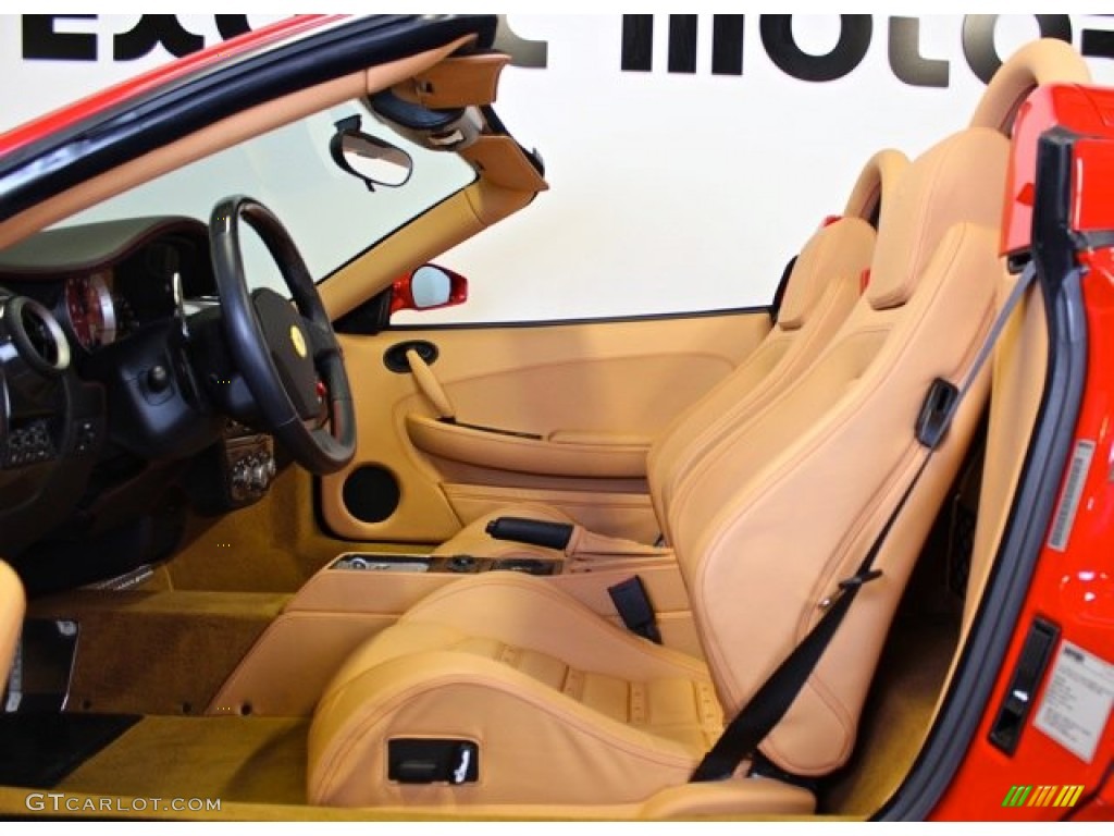 Beige Interior 2008 Ferrari F430 Spider F1 Photo #73687656