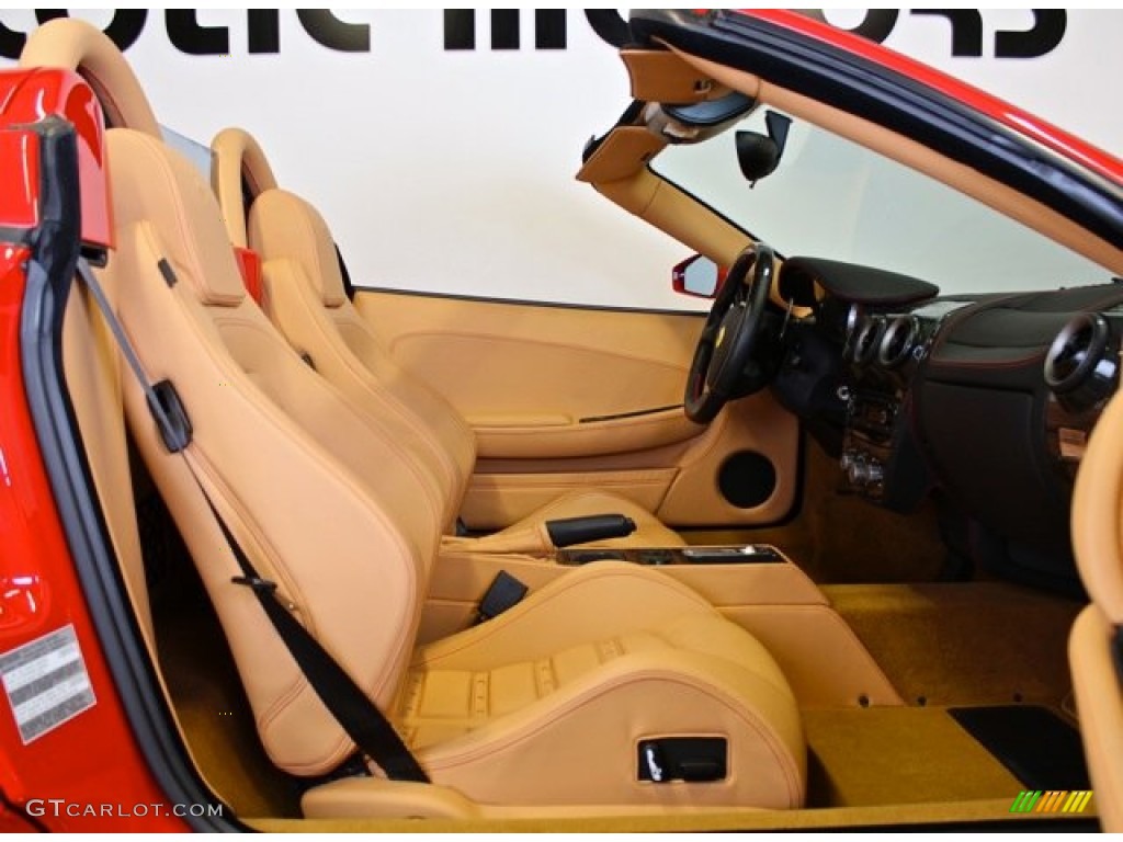 2008 F430 Spider F1 - Rosso Corsa (Red) / Beige photo #28