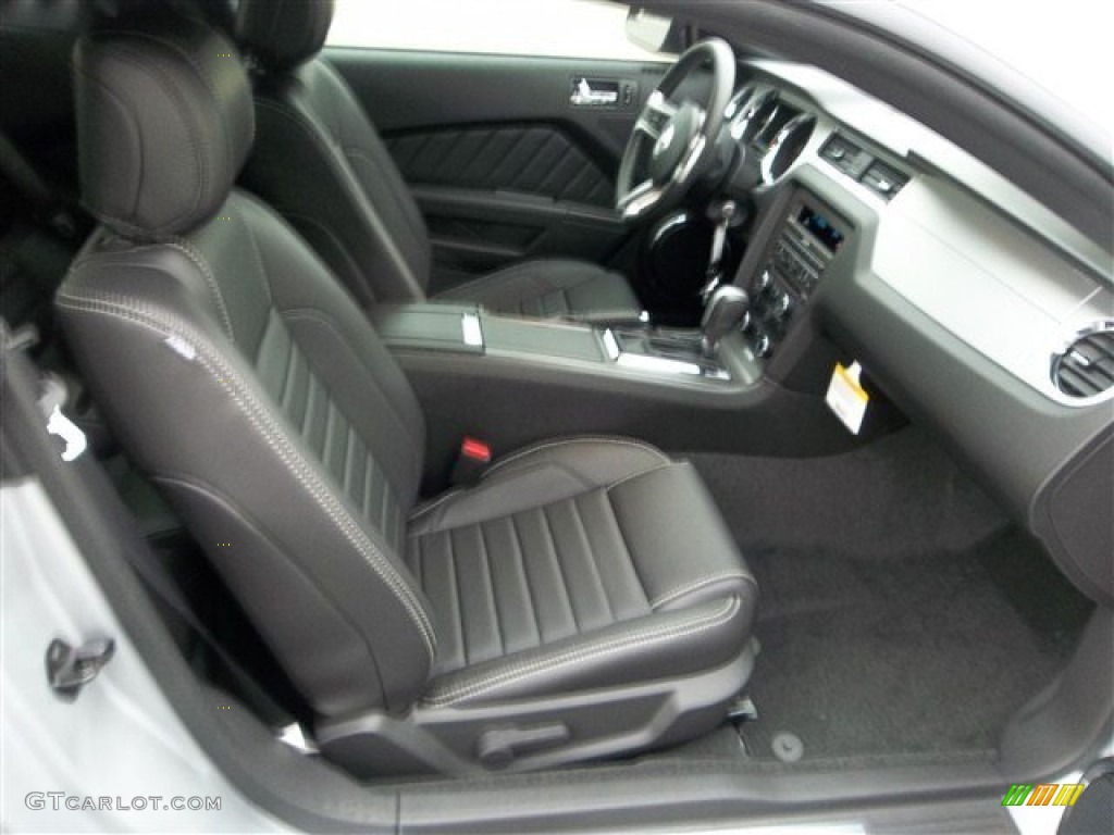 2013 Mustang GT Premium Coupe - Ingot Silver Metallic / Charcoal Black photo #23