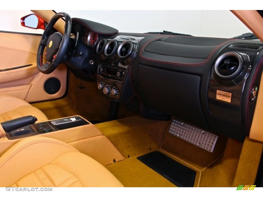 2008 Ferrari F430 Spider F1 Beige Dashboard Photo #73687787