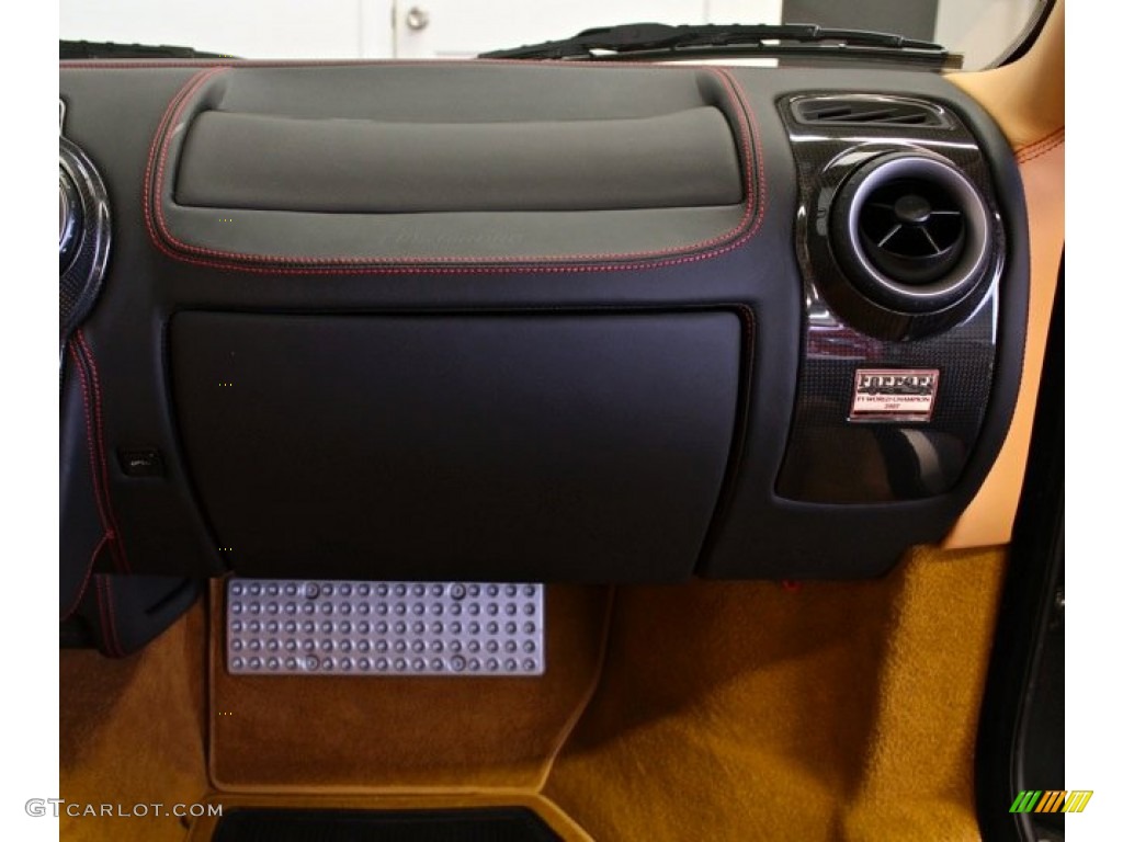 2008 Ferrari F430 Spider F1 Beige Dashboard Photo #73687828