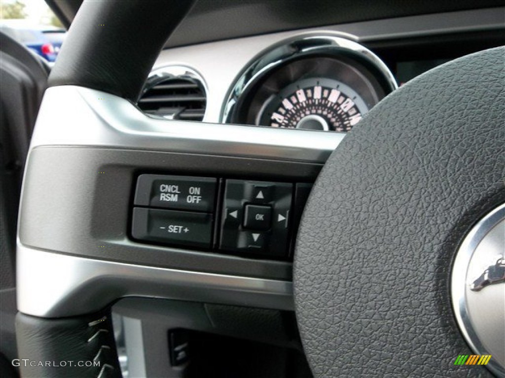 2013 Mustang GT Premium Coupe - Ingot Silver Metallic / Charcoal Black photo #38