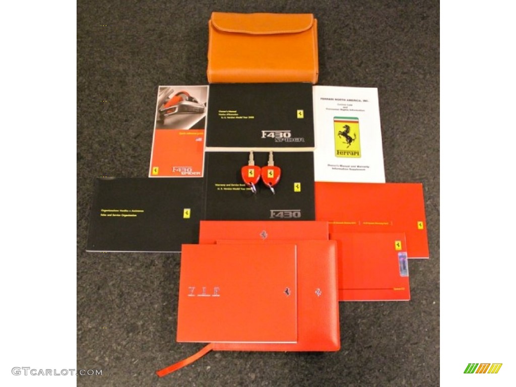 2008 Ferrari F430 Spider F1 Books/Manuals Photo #73687983