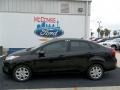 2013 Tuxedo Black Ford Fiesta S Sedan  photo #2