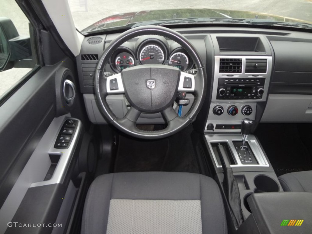 2010 Dodge Nitro Detonator Dark Slate Gray Dashboard Photo #73688478
