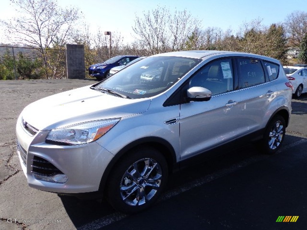 2013 Escape SEL 1.6L EcoBoost 4WD - Ingot Silver Metallic / Charcoal Black photo #5